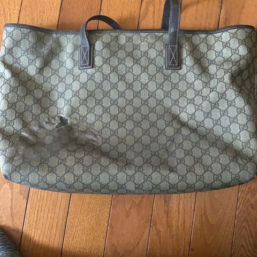 Authentic Gucci Bag Damaged By Vacuum Cleaner. Gem